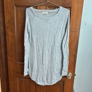 if it were me Light Gray Long Sleeve Top